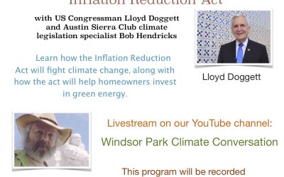 Climate Conversation – Climate Provisions in the Inflation Reduction Act