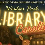 library caroling sponsord by the WPNA Enlivenment Committee.