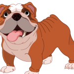 Harris Elementary School Logo featuring the Harris Elementary School Bulldog