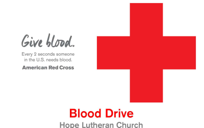Blood Drive at Hope Lutheran Church