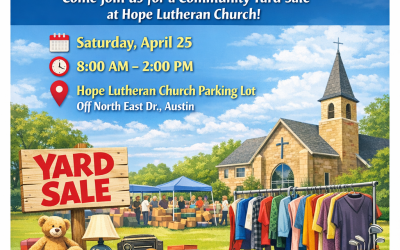 Neighborhood Yard Sale – April 25