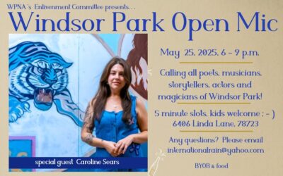 Windsor Park Open Mic – May 25th